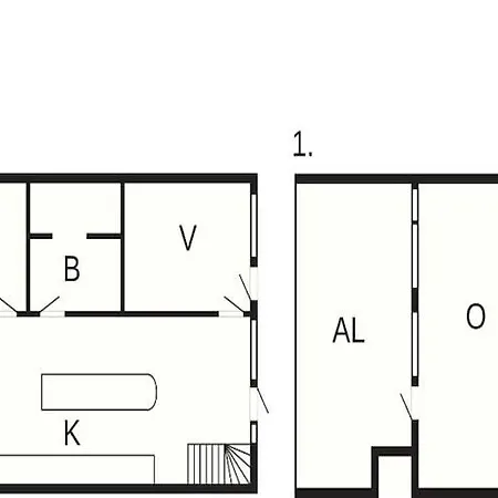 6 Person On A In Romo Holiday home *